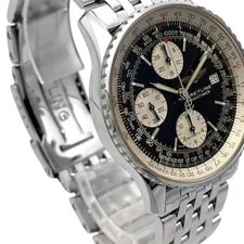 Breitling A142B02NP OLD Navitimer II Black Automatic Chronograph F/S 3