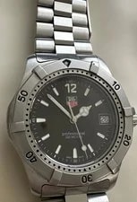 TAG Heuer Professional 200 WK1110 Black Dial Quartz 2