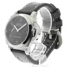 Officine Panerai Luminor Marina 1950 PAM00392 42mm SS Black #C4077 2