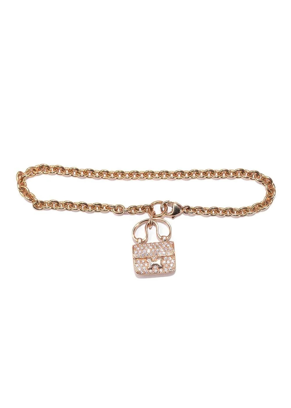 Hermes 18K Rose Gold Constance Amulettes 4