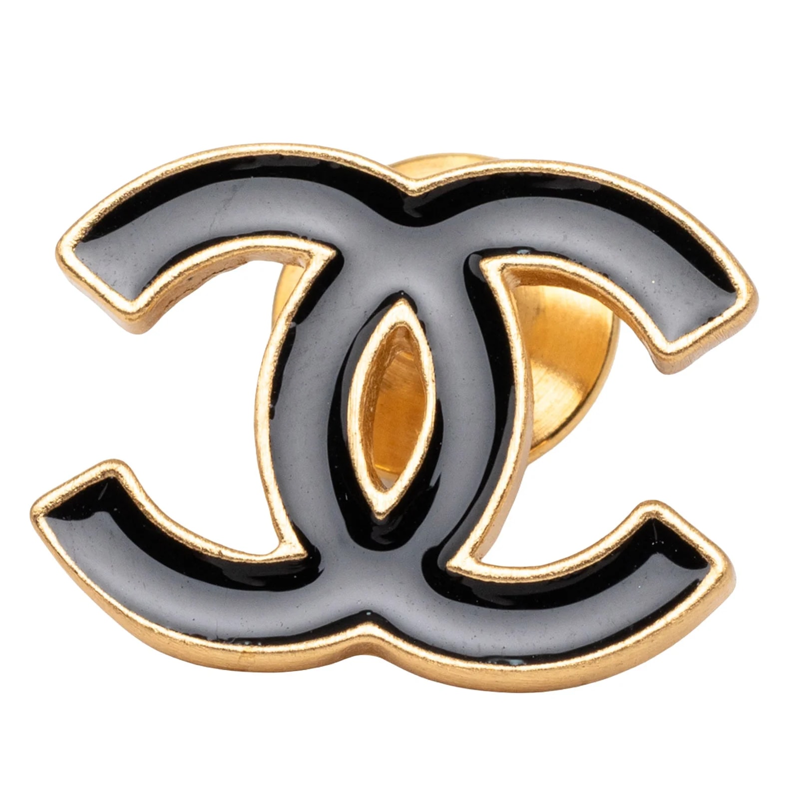 Chanel — CC Enamel Brooch — Jewelry — resale