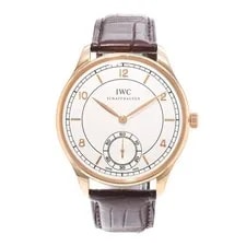 IWC Portuguese Hand-Wound IW544503 44mm 18k Rose Gold 2009 2