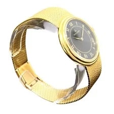 Jaeger-lecoultre Round Watches 56.2g K18 Hand Winding blackDIAL 19... 3