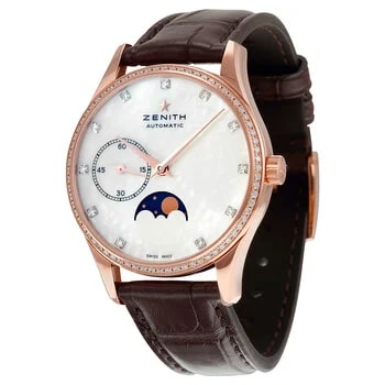 Zenith — Heritage Ultra Thin Moonphase 18kt Rose Gold Automatic Mother of Pearl Dial 22.2310.692/81.C709 — Watch — resale