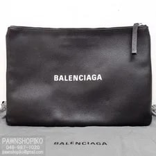 Balenciaga — Balenciaga Logo Clip M 485110 Quality Iko — Handbag — resale