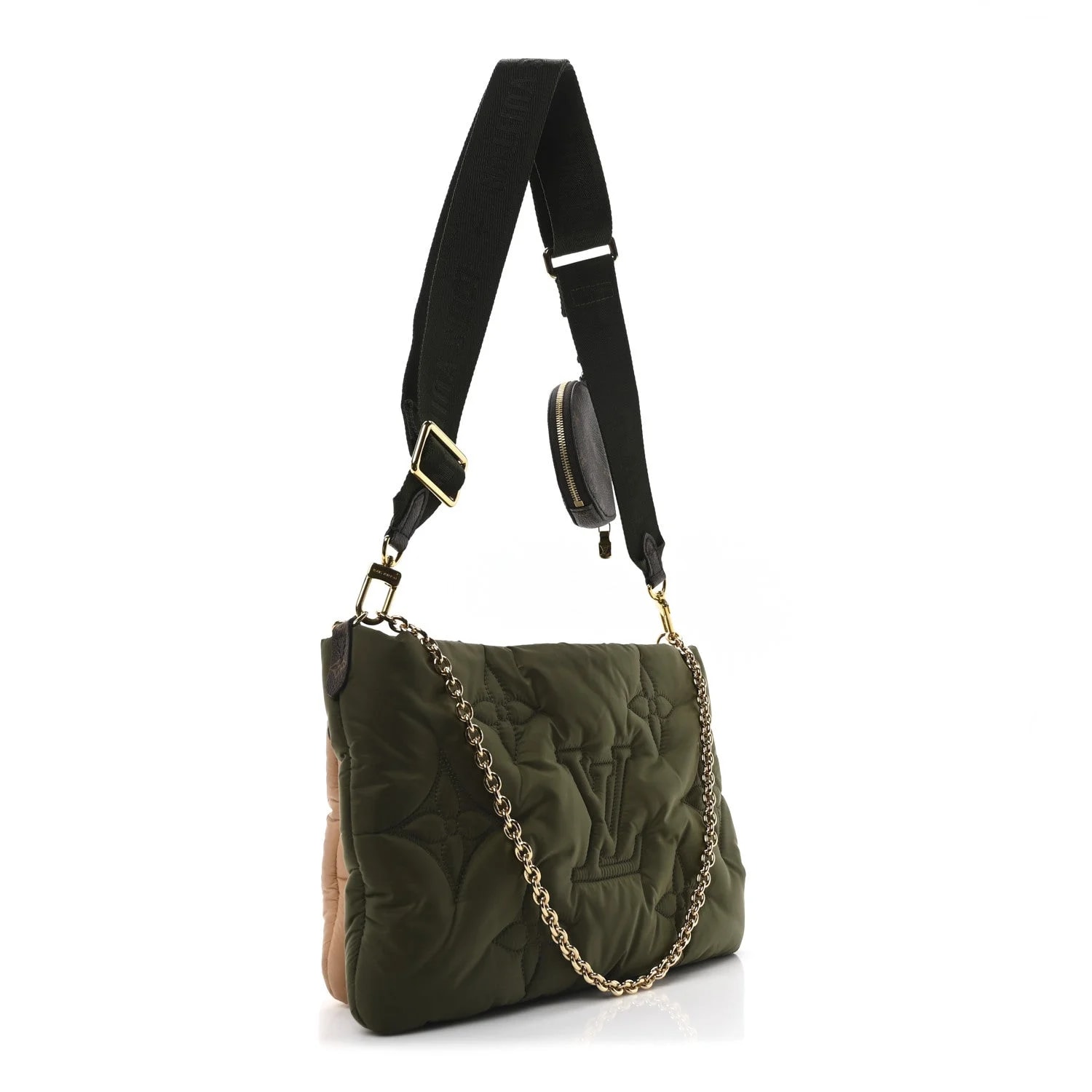 Econyl Pillow Multi Pochette Kaki 4