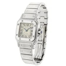 Cartier — Cartier Santos Galbe SM W20054D6 24mm SS Silver #C2991 — Watch — resale