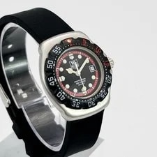Belt & battTAG Heuer Formula 374.508 Black Date Diver 3