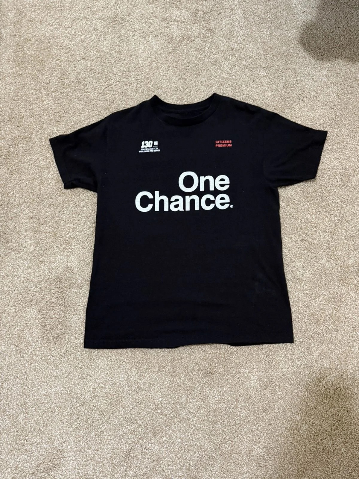 130 World One Chance T Shirt — streetwear — resale