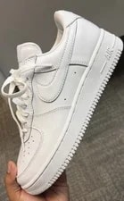 Nike — Nike Air Force 1 Low Top Lace-Up Solid Athletic — Sneaker — resale