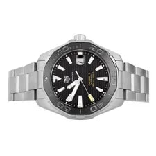 TAG Heuer Aquaracer Calibre 5 Stainless Steel Black Dial 43mm WAY201A.BA0927 2