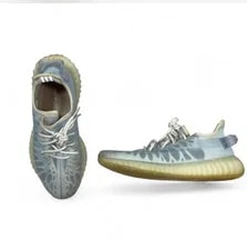 Adidas — Size 10.5 - Adidas Yeezy Boost 350 V2 Mono Ice — Sneaker — resale