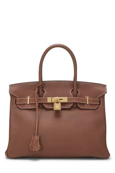 Hermès — Hermès Fauve Faubourg Birkin 30 — Handbag — resale