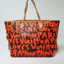 NO Tariff Auth Louis Vuitton Neverfull Graffiti M93702 CLA829 2