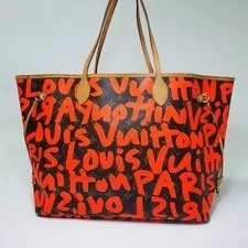 NO Tariff Auth Louis Vuitton Neverfull Graffiti M93702 CLA829 3