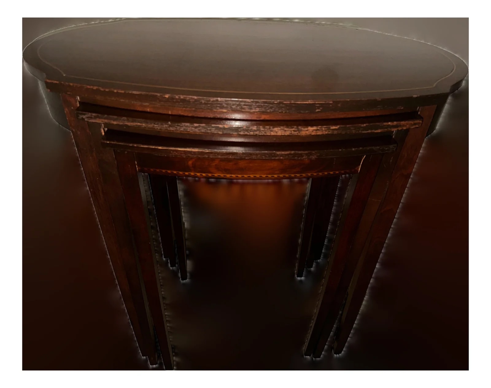 Mersman — Early 20th Century Nest of Three By Mersman Furniture — Furniture — resale