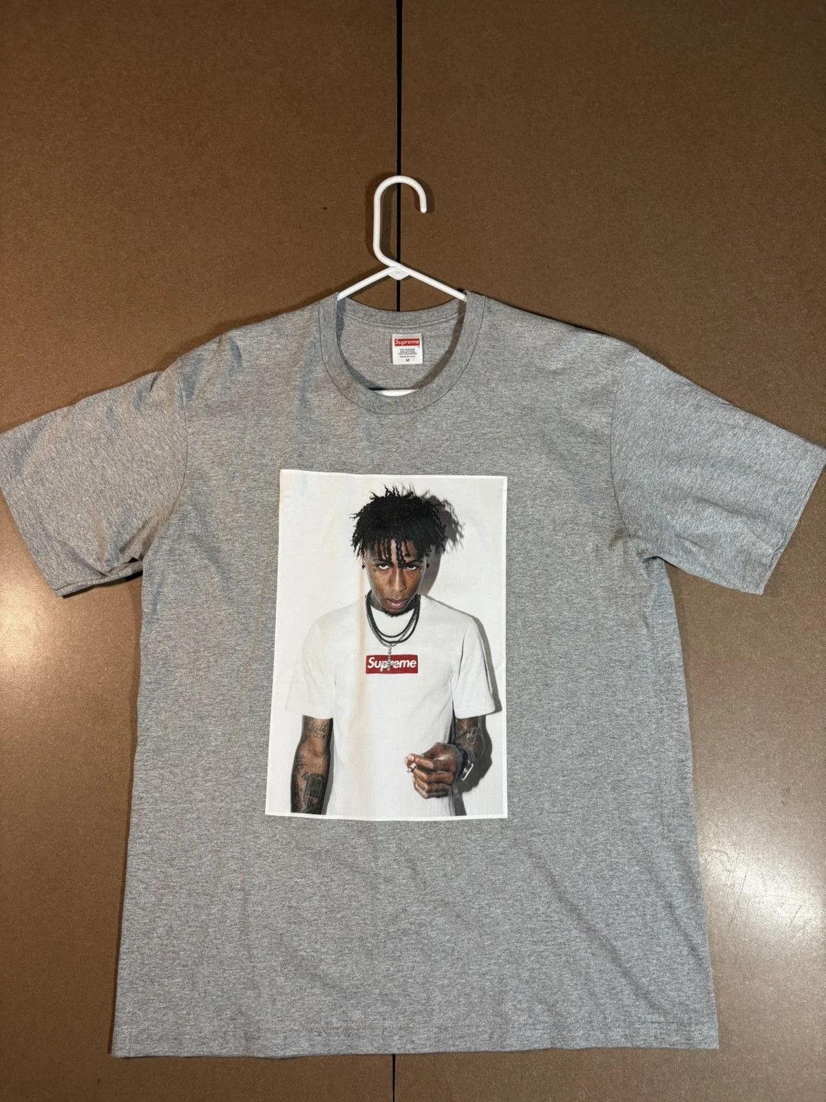 Supreme — Supreme NBA YoungBoy Photo Tee — streetwear — resale
