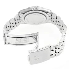 Tudor Prince Date 74034 34mm SS Navy #C6594 3