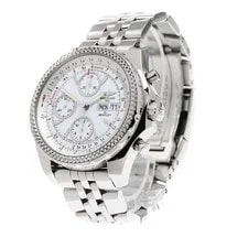 Breitling Bentley GMT A13362 45mm SS White #C4460 2