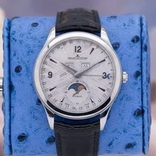 Jaeger-LeCoultre — Jaeger-LeCoultre Master Calendar Q1558421 Meteorite Dial Steel 2017 Box Papers — Watch — resale