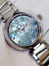 Omega — $9800 [N. ] 34mm Omega de Ville LadyMatic Diamond Dial Co-Axial Swiss Made — Watch — resale