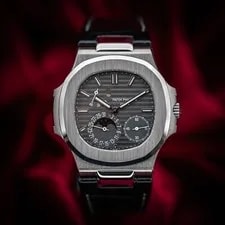 Patek Philippe Nautilus Moonphase 5712G-001 18k White Gold 40mm W/ Box & Papers 2