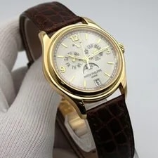 Patek Philippe 39mm Annual Calendar 18K Yellow Gold Automatic 5146J-001 4
