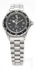 TAG Heuer — TAG Heuer Professional 2000 973.008 Black Dial Quartz Ladie's — Watch — resale