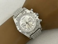 Breitling Chronomat 44 AB0110 Automatic A7163 From Japan w0727 3