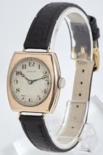 Rolex Prima Swiss ‘1924’ Collector Gents 9K Gold Cushion 28mm 2