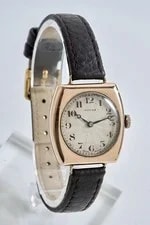 Rolex Prima Swiss ‘1924’ Collector Gents 9K Gold Cushion 28mm 3