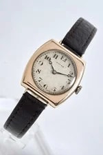Rolex Prima Swiss ‘1924’ Collector Gents 9K Gold Cushion 28mm 4