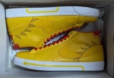 Nike Sb Blazer Michael Lau Beijing Bmx Varsity Maize Us11.5 4