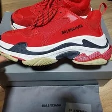 8.5US Balenciaga Limited Time Triple S Color Size 40 Limited Edition VHT 2