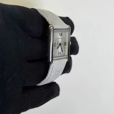 Cartier Tank Solo 24mm Silver Dial Ref# W1019555 3