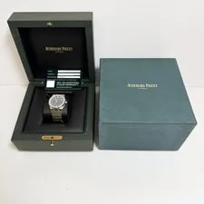 New 2026 Audemars Piguet Royal Oak 77451ST 34MM Blue Factory Diamonds Box Papers 2
