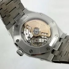 New 2026 Audemars Piguet Royal Oak 77451ST 34MM Blue Factory Diamonds Box Papers 3