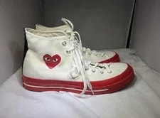 Converse Chuck 70 CDG Pristine Egret HI Top Shoes 11.5 High 2