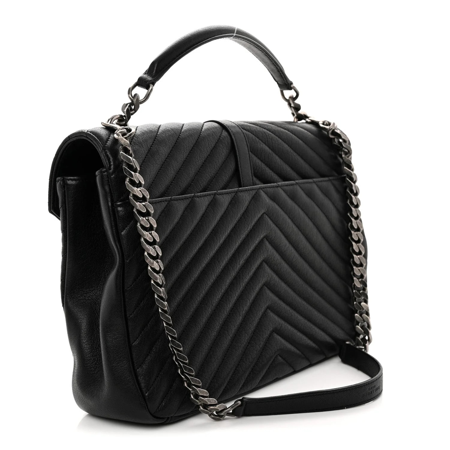 Chevron Large College Satchel 3