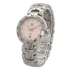 TAG Heuer Link WAT1415 11P Diamond Date Pink Quartz Link 9030 3