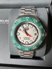 Formula 1 NEW TAG Heuer Green Solargraph WBY111E.BA0042 F1 Quartz 2