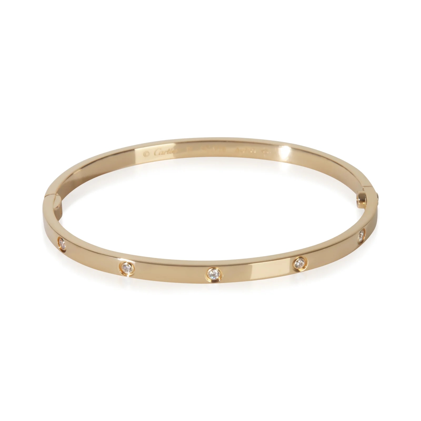 Cartier — Cartier Yellow Gold Small Model Love Bracelet 18k — Jewelry — resale