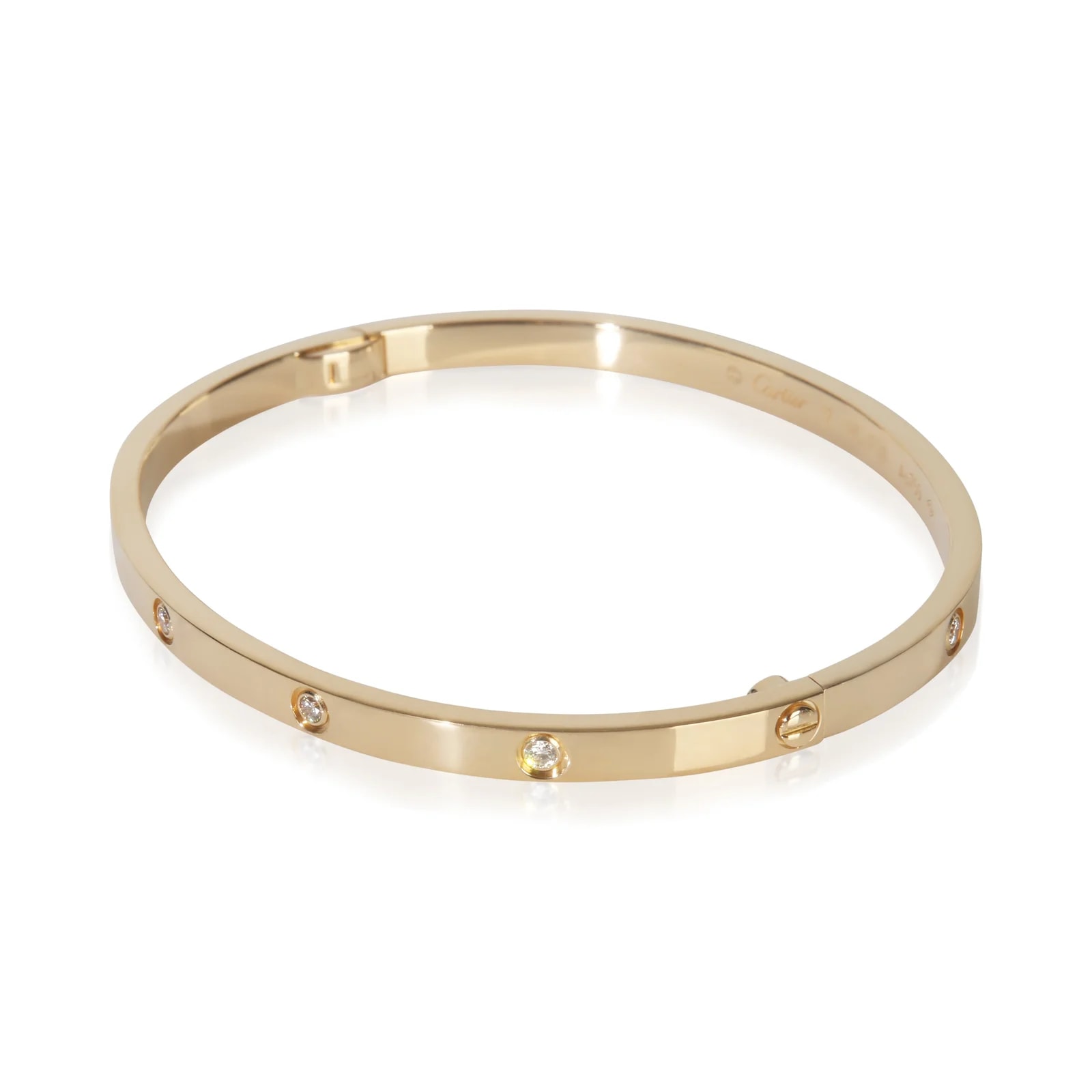 Cartier Yellow Gold Small Model Love Bracelet 18k 4