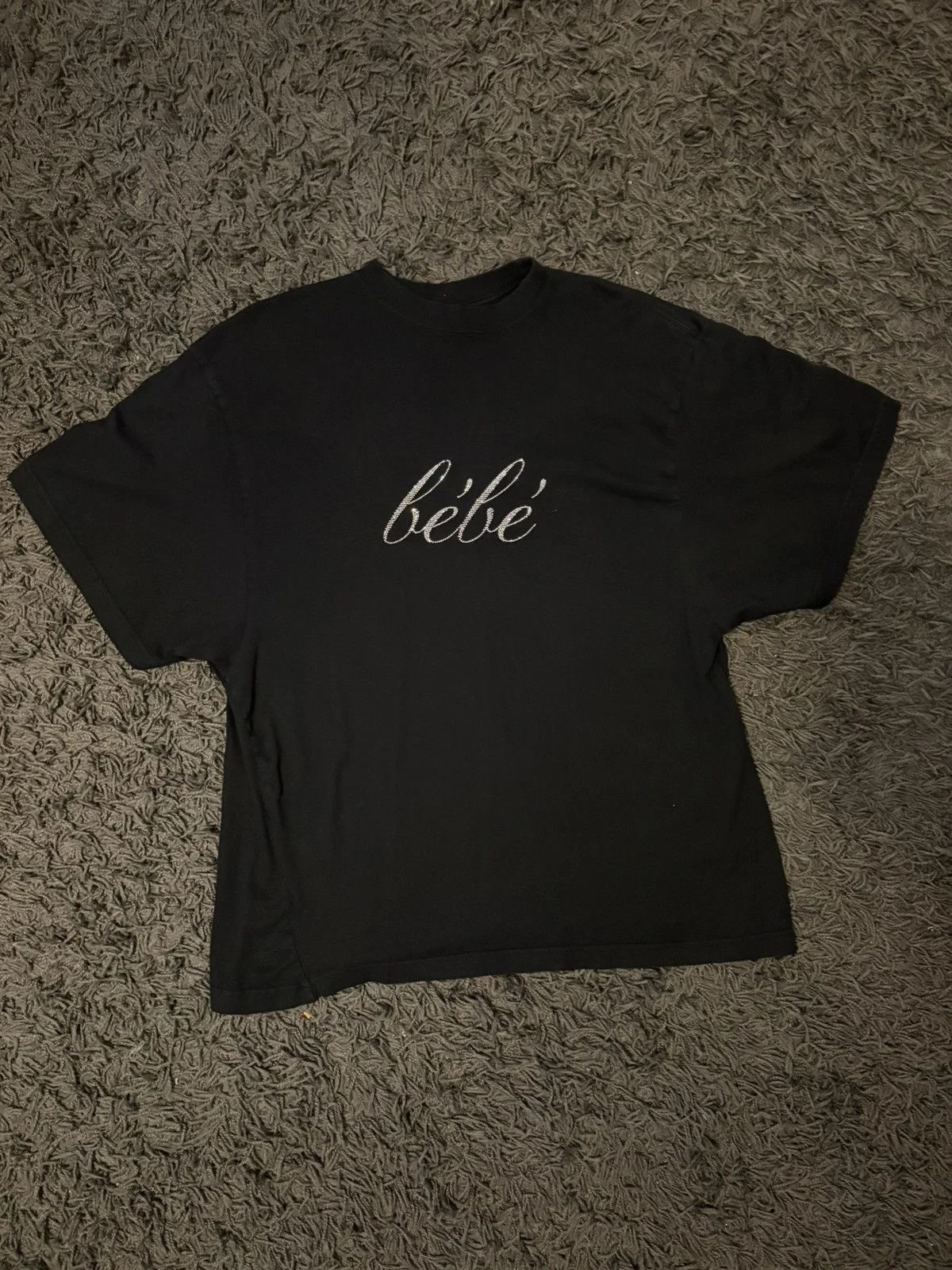 Balenciaga — Balenciaga BeBe Rhinestone Oversized Tee — streetwear — resale