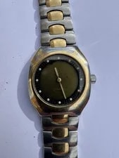 Omega Seamaster Polaris Quartz – Original Bracelet – 18ct Gold –Spares Or Repair 2