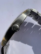 Omega Seamaster Polaris Quartz – Original Bracelet – 18ct Gold –Spares Or Repair 3