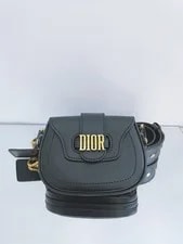 Dior — Dior Small Pig Saddle With Riveted Wide Strap Duty Paid — Handbag — resale