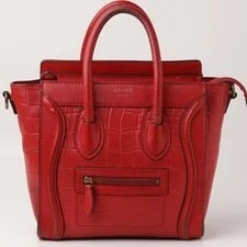 Celine Luggage 2way Auth W/ Strap 4