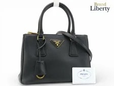Prada — Prada Lux Galleria Small 2Way Lea — Handbag — resale
