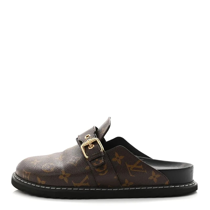 Louis Vuitton — Cosy Comfort Clog Mules — Designer Shoe — resale